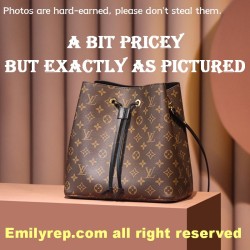 Louis Vuitton M44020 Black NéOnoé Bucket Bag