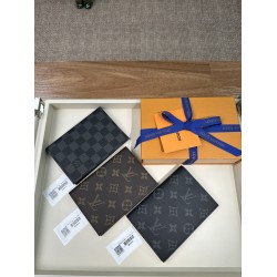 Louis Vuitton Classic Three Color Wallet